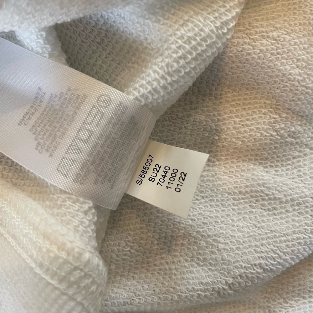 Lou & Grey On Island Time Sweatshirt White Graphics Size Medium - Picture 9 of 9